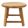 CONSDAN Kids Stool, Milking Stool, USA Grown Oak, Plant Stand,