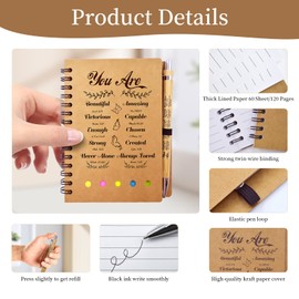 200 Pcs Christian Gifts Bulk Prayer Journal - 100 Sets Bible Notebook with Bible Verse Pens and Notepads - Church Gifts in Bulk for Staff, Teachers, Pastors, Thanksgiving Christmas Family Gifts