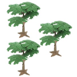 Toddmomy 3Pcs Model Tree Miniature DIY Pine Tree Toy Diorama Cypress Landscape Garden Decor for Realistic Home Dollhouse