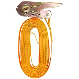 Carpoint 928022 Tie-down strap with Ratchet 7 Meter,Orange
