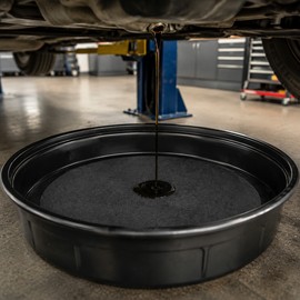 15-Inch Polyester Oil Drain Splash Pad for Automotive Oil Changes