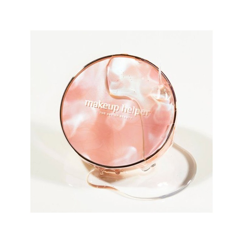 Makeup Helper 메이크업헬퍼 앰플 글로우 쿠션 23g 로즈라떼 Makeup Helper