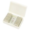 Bresser Microscope High Quality Prepared Slides - White (Pack of