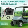 Drive-up Golf Cart 48V Charger Receptacle for EZGO RXV and