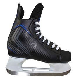 American Ice Force 2.0 Hockey Skate, 8, Black