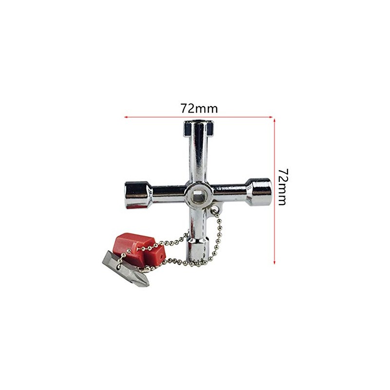 4-in-1 Universal Multifunctional Key Wrench Tool