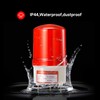 YASONG LTE-1101MJ Rotating Warning Light with 90dB Buzzer, AC110V-120V Industrial