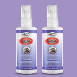 Arymar Psoriasis Soothing Toner Spray 8 fl oz –Softens & Refreshes Skin (2-Pack)