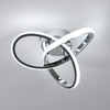 DELIPOP Ceiling Light Fixture, Modern LED Ceiling Light, 22W 6500K