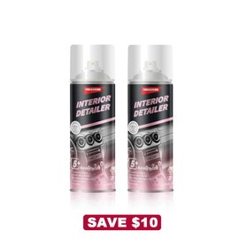 Car Interior Detailer and Protectant with UV Protection Against Cracking and Fading, Car Interior Maintenance & Cleaning, Non-Greasy, Satin Finish:_2 Bottles - Save $10