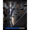 toolant Four Spiral Flute Cobalt Step Drill Bit(Pro), 1/8"-1/2" Impact