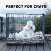 Bedfolks Waterproof Crate Bed, Plush Dog & Cat Bed with