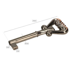 KOTARBAU® Set of 5 Furniture Keys Cupboard Keys Large Black Copper Antique Colourful Beard Keys for Furniture Cabinet Minibar Desk Drawers