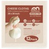 12Pcs Reusable Cheesecloth for Straining 20x20 Inch,100 Grade Cheese Cloths