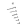 250pcs M2 Screw Kit, Hex Socket Head Cap Screws with