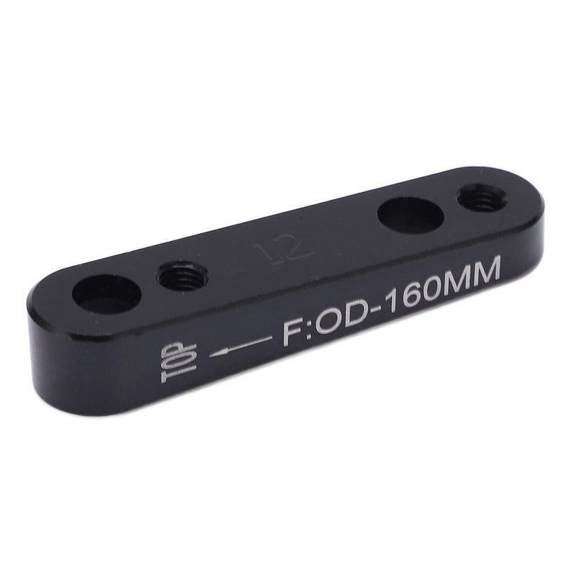 Hapivida Flat Mount Disc Brake Adapter, 140mm/160mm Front/Rear Bicycle Flat