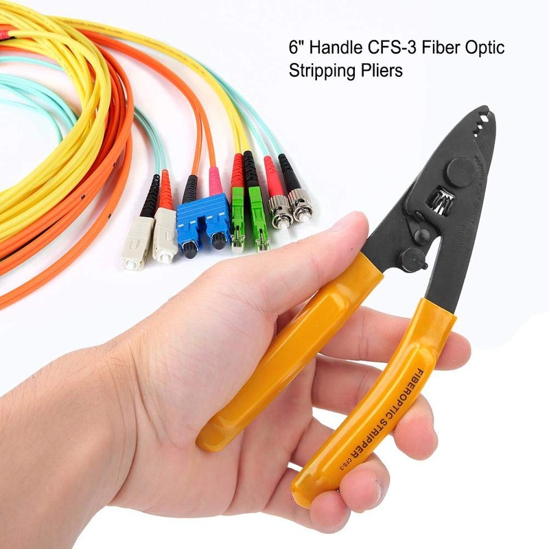 Fiber Optic Wire Stripper, Fiber Optic Wire Stripper Ergonomic Wire