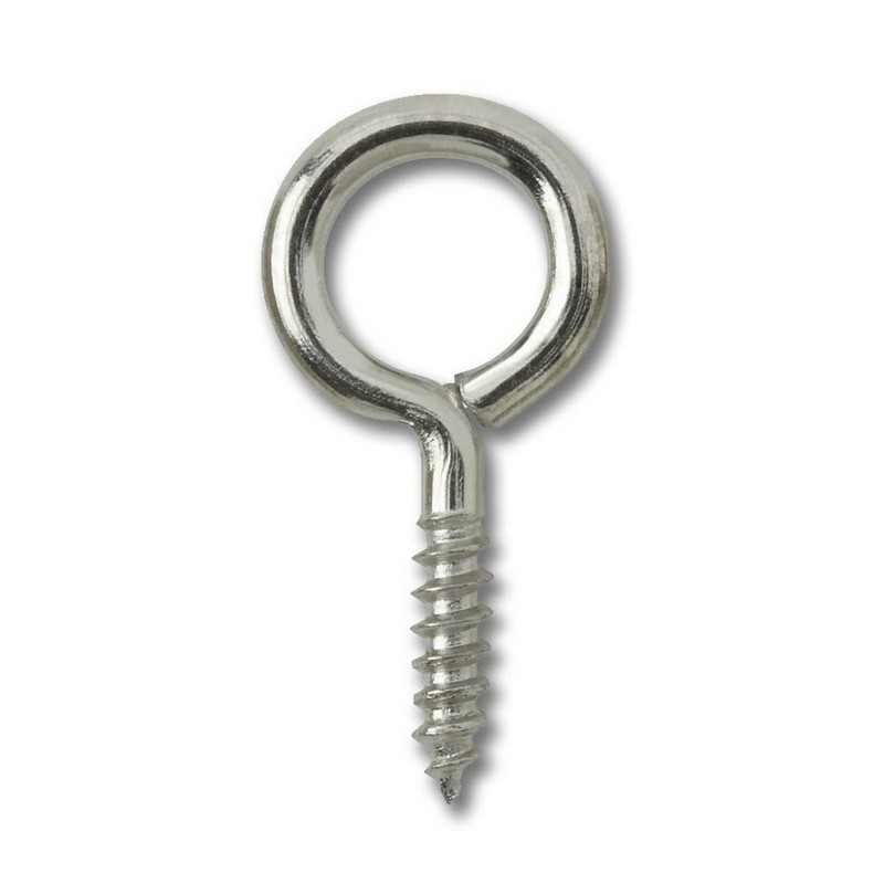 New Curtain Wire Eyes 23mm x 2.0mm Steel 200 Eyes