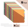 Mr. Pen- Binder Dividers with Pockets and Tabs, 16 Pack,