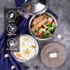 GOLDEN KEY 120 oz Stainless Steel Stackable Lunch Box for