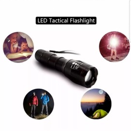 Led Lampara Tactica 3000 Lumens Cree Led T6 Recargable 8800mah