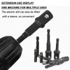 FOROREH 12Pcs Extension Socket Adapter Set, Impact Socket Adapter Set,