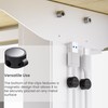Cable Management, Cord Organizer with Magnetic Cable Clips, Desk Accessories