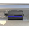 American Flag Metal Trailer Hitch Cover for 2 inch Receivers（with