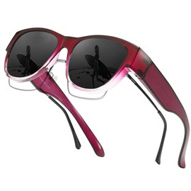 IGnaef Polarized Fit Over Sunglasses for Women Men Trendy Lightweight Glasses Shades for Driving IF8010