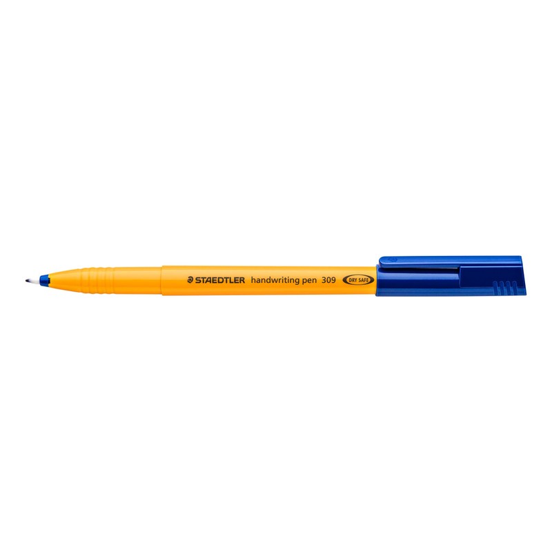 Staedtler 309-3 Handwriting Pen In Box Of 10 - Blue