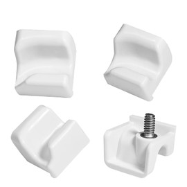 4 Pack Freezer Basket Retainer 7009399 Replacement SUB ZERO freezer lower basket 5029 611 650 BI-30U BI-30UG 611G BI-30U， Vanshly