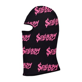Balaclava Ski Mask, Windproof, Dustproof, Breathable, Soft and Stretchable Skull Face Mask for Men Women (Srllbby Pink)
