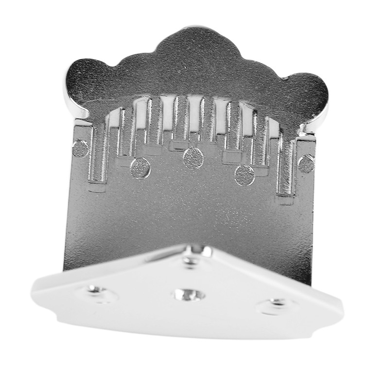 Mandolin Tailpiece 8 String Bridge Zinc Alloy Instrument Accessory for