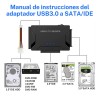 Adaptador Ide Usb 3.0 A Sata Ide Disco Duro Convertidor