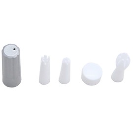 Nuvantee Cream Whipper Replacement Parts Kit - with 3 Decorating Nozzles & Aluminum Charger Holder - Compatible with Most Whipped Cream Dispensers