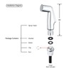 Kitchen Sink Sprayer Replacement, Universal sink sprayer, Kitchen Side Sprayer