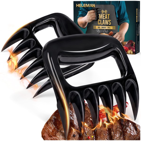 Christmas Stocking Fillers Meat Claws - Presents for Men BBQ Tools Shredder Pulled Pork Claws, Kitchen Cooking Gadgets for Men Xmas Gifts, Novelty Gifts for Dad/Mom/Men/Women Barbecue Accessories