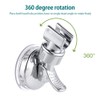 Shower Head, Adjustable Rotatable Bathroom Suction Cup Shower Head Wall
