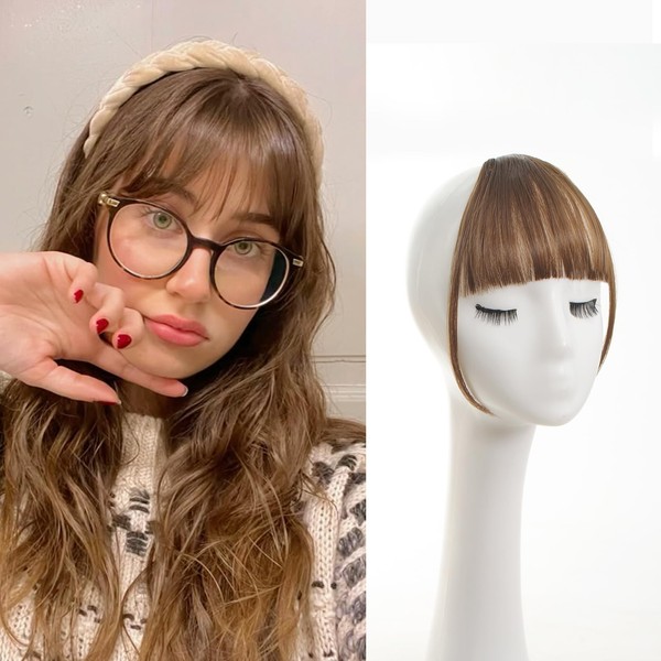 Clip in Bangs Fake Bangs Clip on Bangs for Women