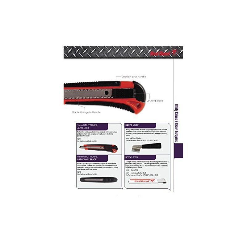 Red Devil 3221 Box Cutter
