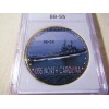 US NAVY - USS NORTH CAROLINA / BB-55 Challenge Coin