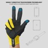 YKYWBIKE Cycling Gloves-Touch Screen Biker Gloves,Full Finger Mountain Bike Gloves,Lightweight