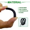 ROMASO 4Pcs Sun Visor Repair Kit for 2007-2017 JEEP WRANGLER