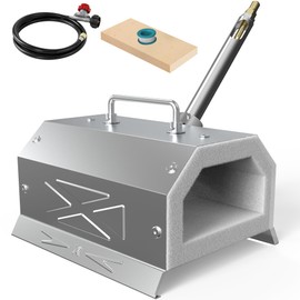 Nelyrho blacksmith forge Starter kit, Made of stainless steel, With 30PSI Regulator,for Blacksmithing and Knife Making Equipment Forging Melting Casting (Single Burner)