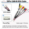 20 Pin Backup Camera Harness Adapter for Android Car Stereo,