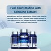 NURTIVE Blue Spirulina Tablets - 250mg per Serving, Phycocyanin Superfood
