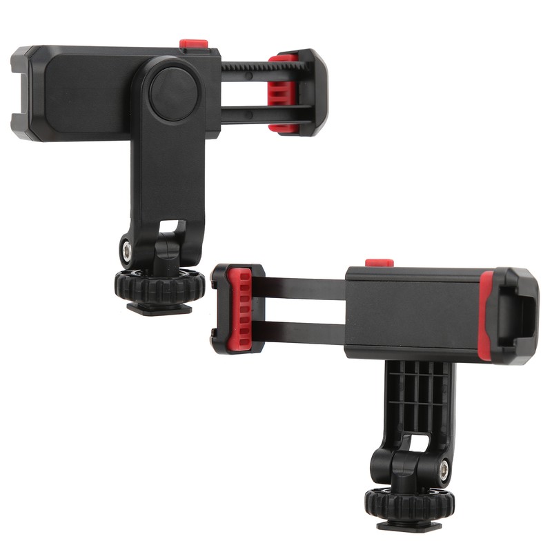 360 Degree Rotation Phone Clip Phone Bracket with Cold Shoe