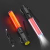 2 Pack Traffic Wand Rechargeable, 10 Inch Traffic Control Baton