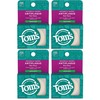 Tom's of Maine Anti Plaque Flat Spearmint Floss, Pack of