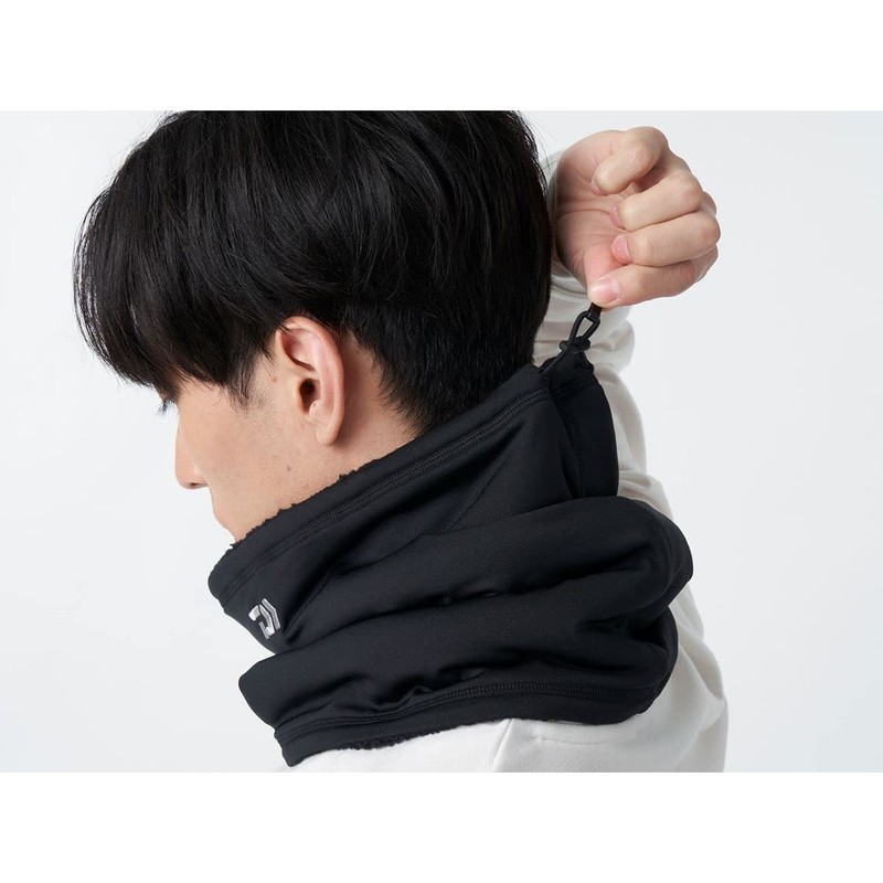 Daiwa DA-9822W Neck Warmer, Gray, Free